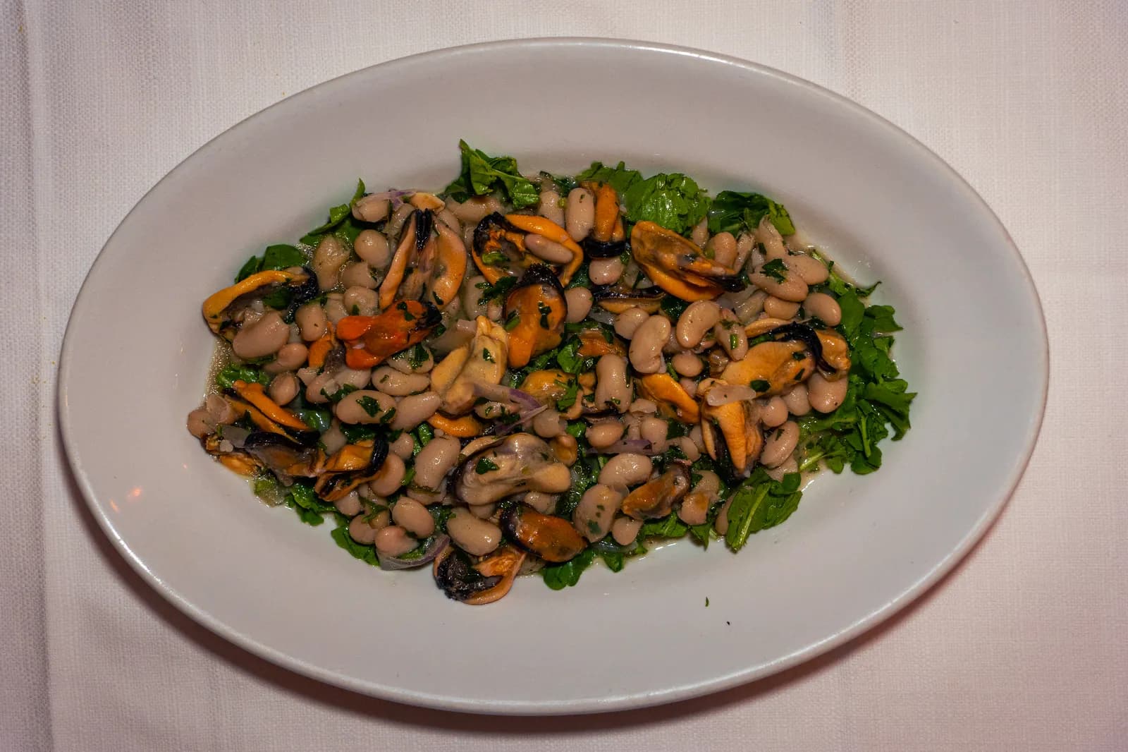 Insalata di cozze e fagioli