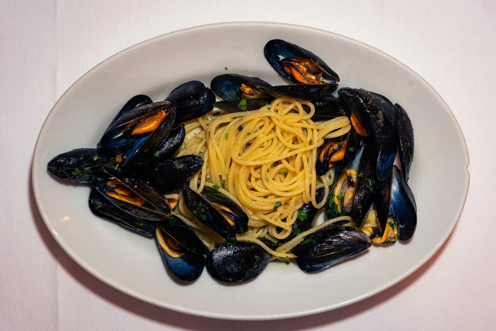 Spaghetti con le cozze